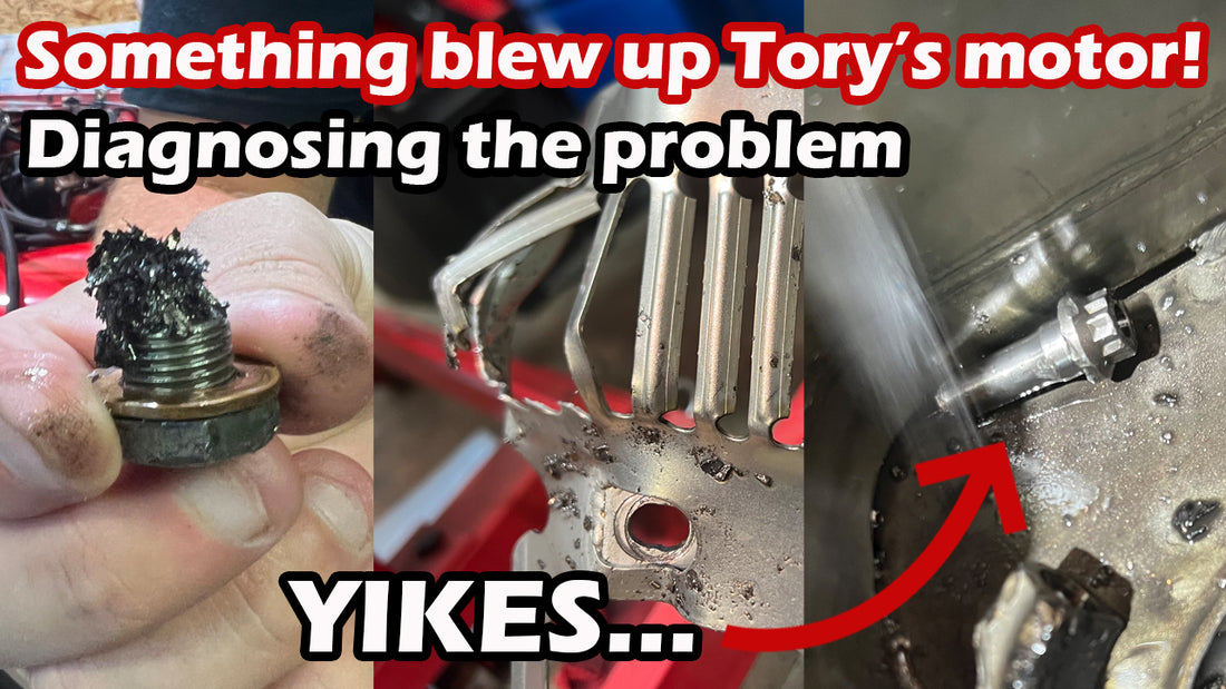 New Video - Something blew up Tory's 600 hp Dart 427 Ford motor...