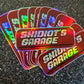 Limited Edition Skidiots Garage Holographic Sticker