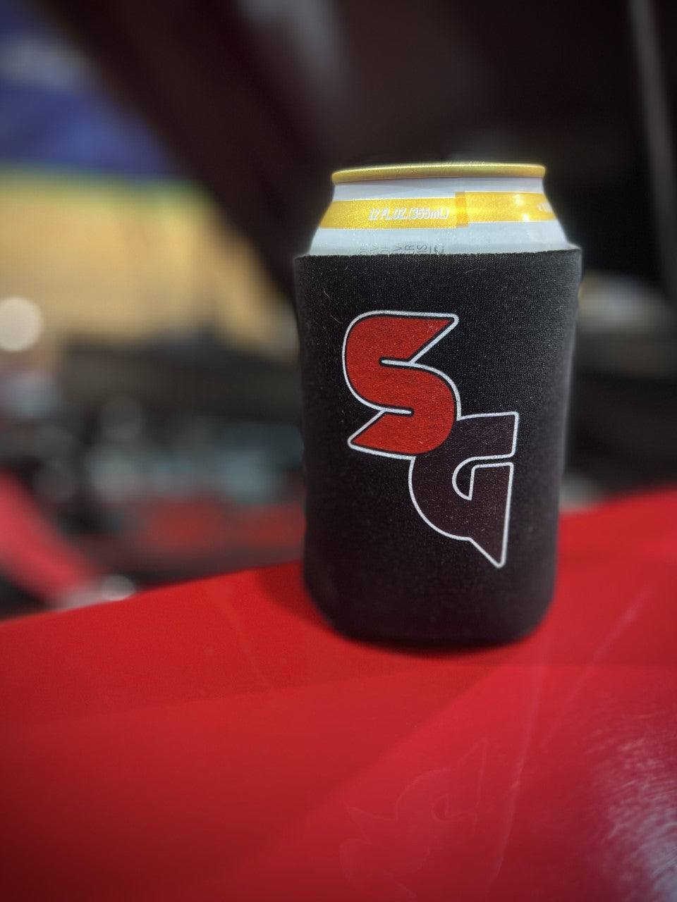 Skidiots Garage Koozie