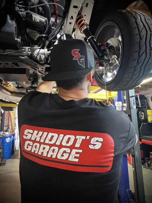 Skidiots Garage Trucker Hat